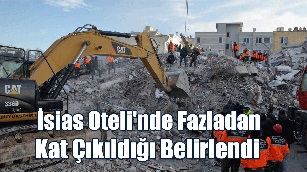İsias Oteli'nde Fazladan Kat Çıkıldığı Belirlendi