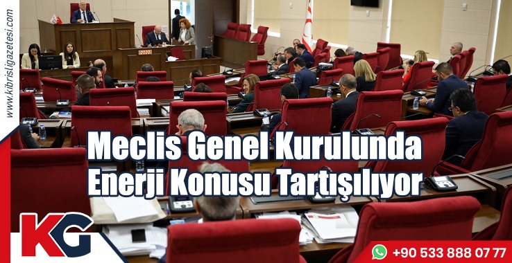 Meclis Genel Kurulunda Enerji Konusu Tartışılıyor