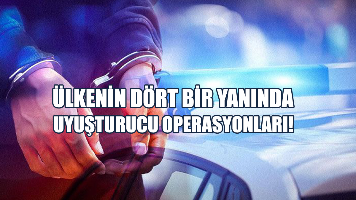 Dört Noktada Operasyon: 8 Kişi Tutuklandı