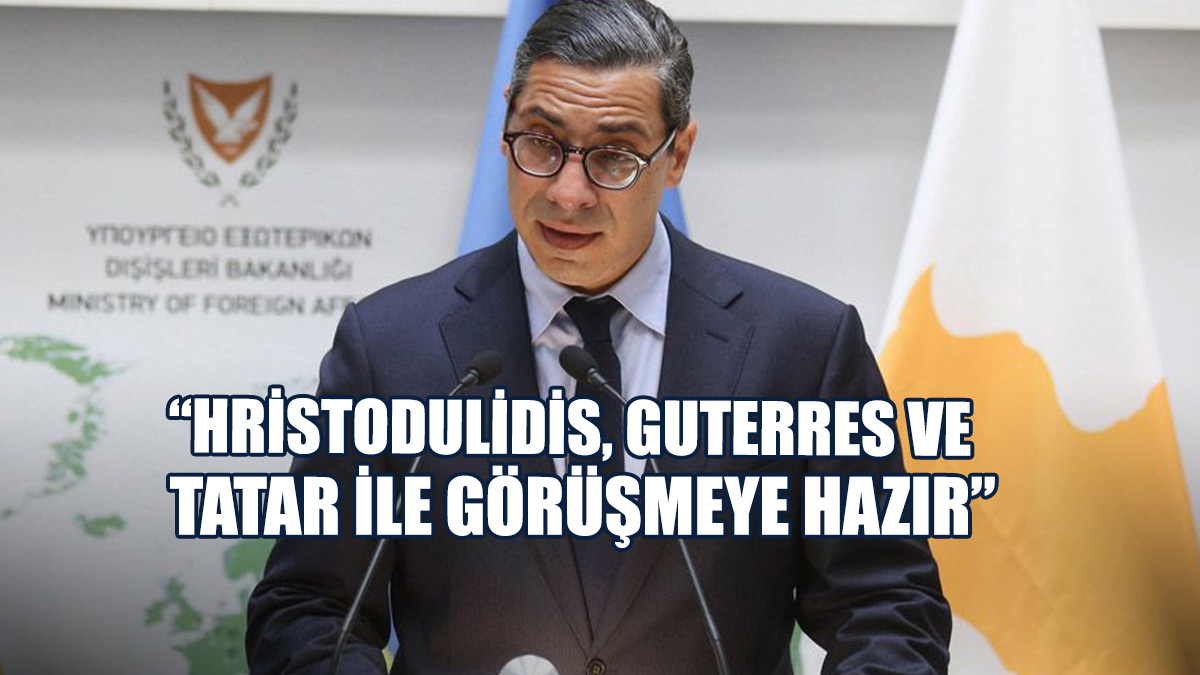 Kombos: Hristodulidis Bugün Bile Guterres Ve Tatar İle Görüşmeye Hazır