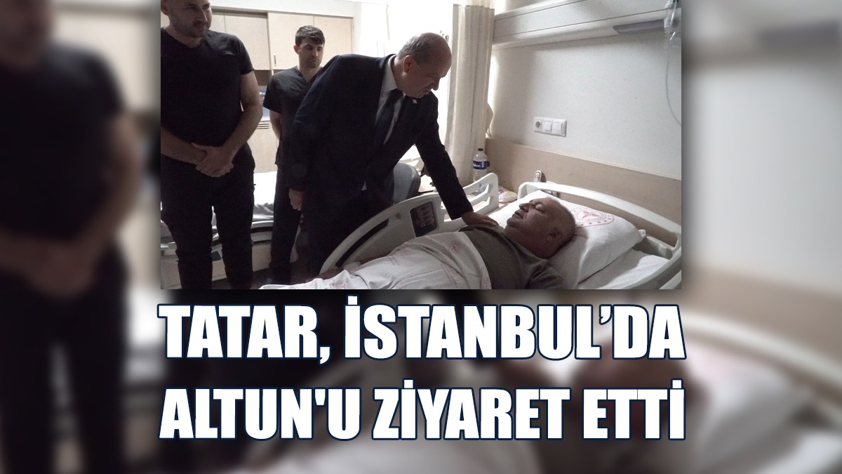 Tatar, Polis Memuru Altun'a Geçmiş Olsun Dileklerini Sundu