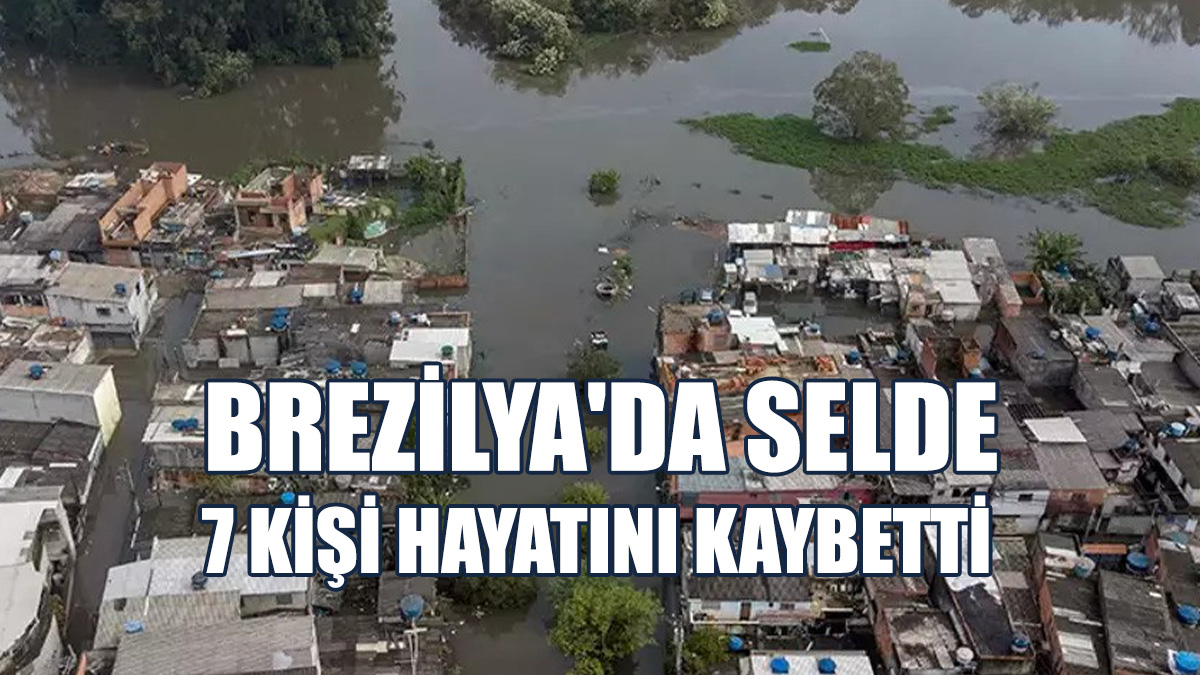 Brezilya'da Şiddetli Yağışlar Sele Yol Açtı