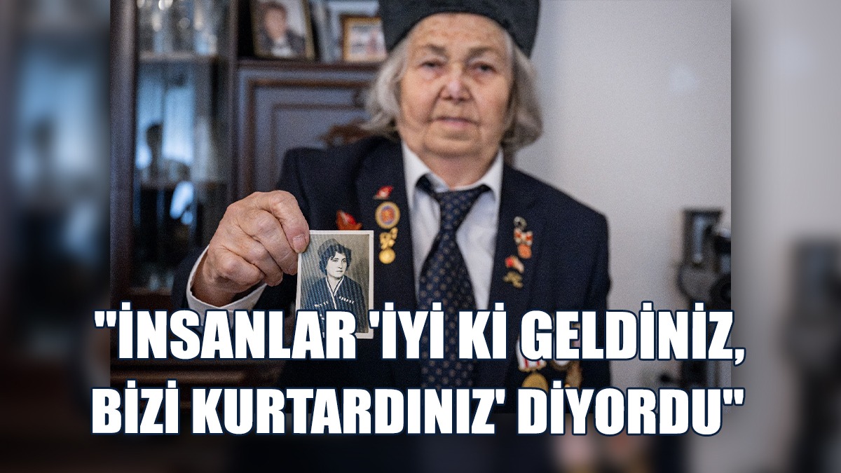 Barış Harekâtı'nın Kadın Gazisi Gülten Tosun, Anılarını Anlattı