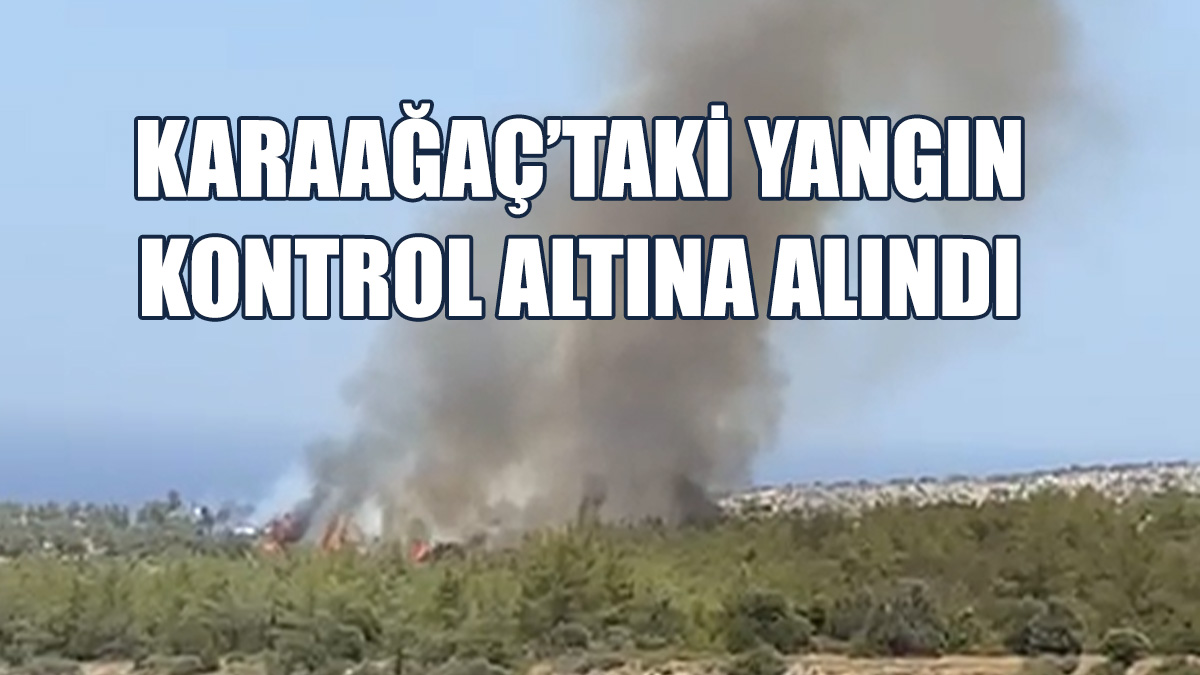 Yangına Makineden Çıkan Kıvılcımlar Sebep Oldu