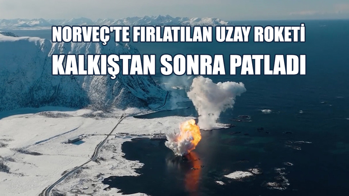 Roket, Uçuştan Yaklaşık 30 Saniye Sonra Havada İnfilak Etti
