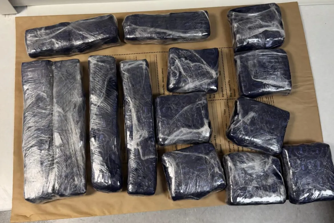 Larnaka havalimanında 8 kilo 760 gram kokain ele geçirildi