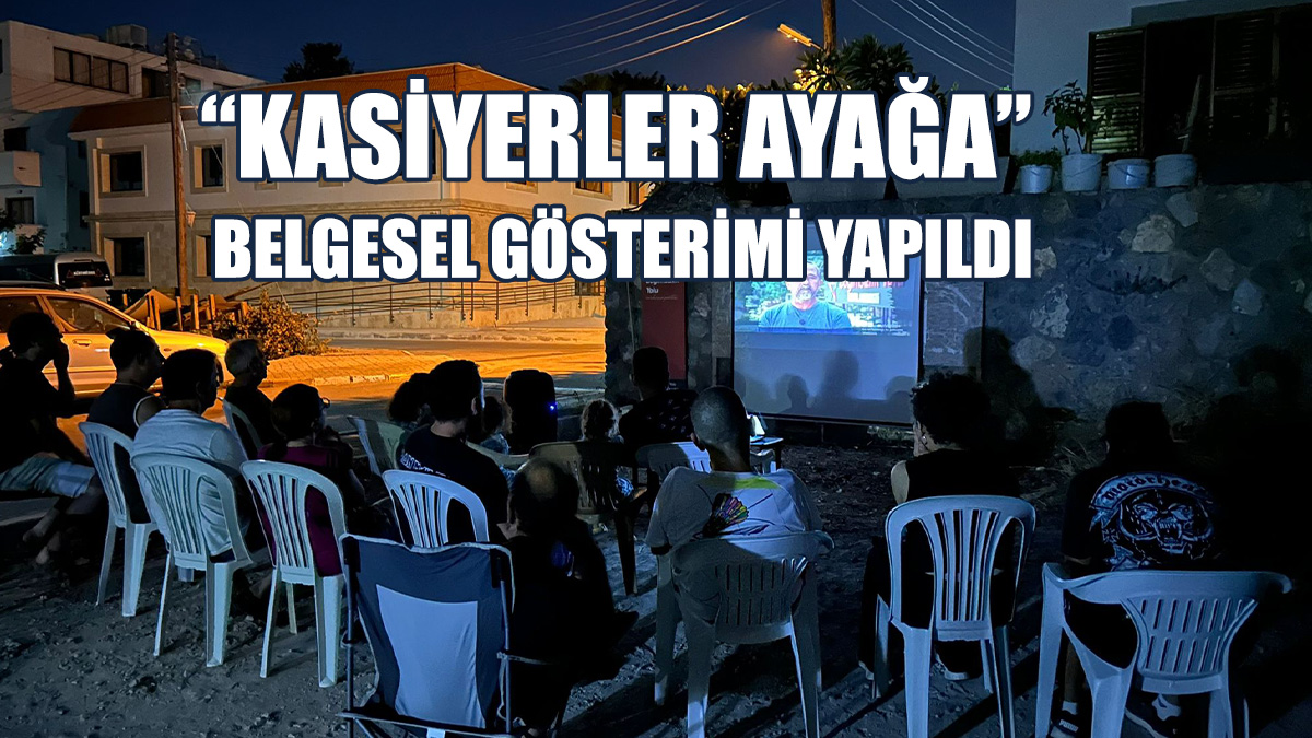 Belgesel Gösterimi, Bağımsızlık Yolu Girne Lokali’nde Gerçekleşti