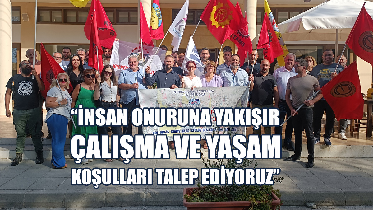 Dünya Sendikalar Federasyonu Üyesi Sendikal Örgütler Ortak Açıklama Yaptı