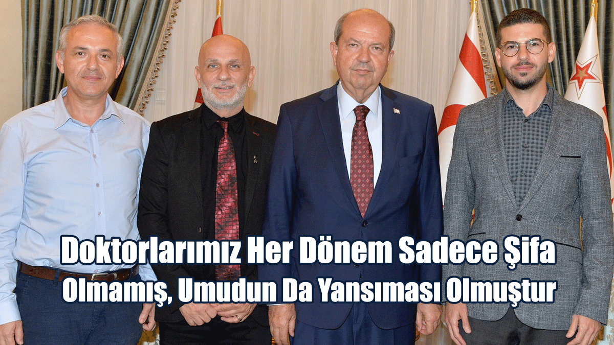  Tatar: Doktorlarımız Her Dönem Sadece Şifa Olmamış, Umudun Da Yansıması Olmuştur