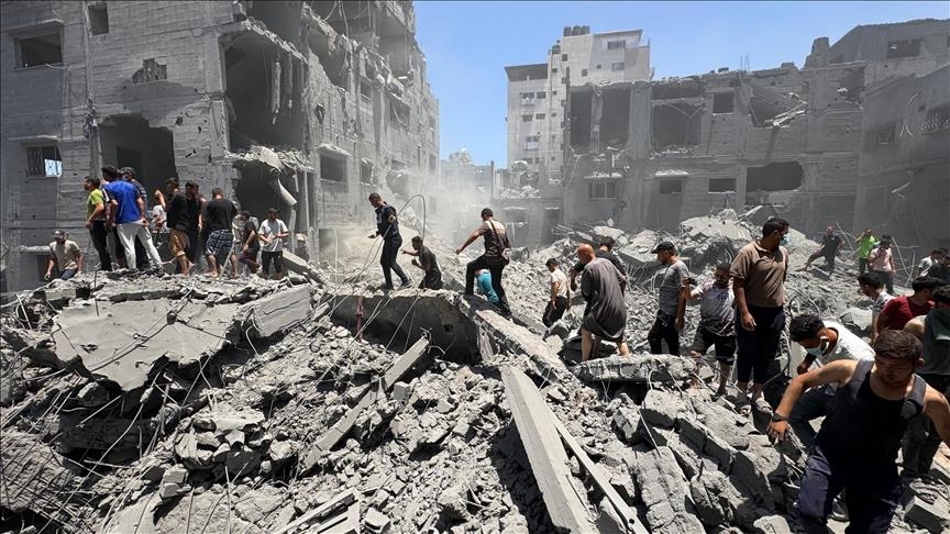 İsrail'in Gazze'ye saldırılarında can kaybı 56 bin 531'e yükseldi