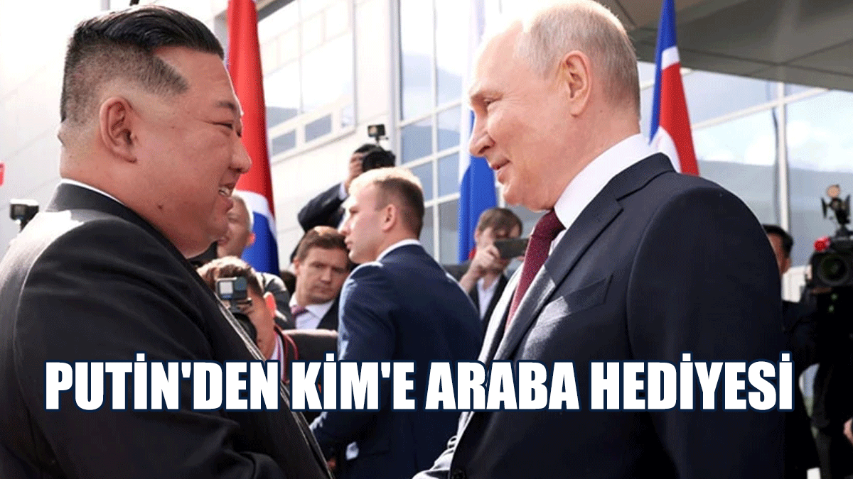 Putin, Kuzey Kore Lideri Kim'e Rus Yapımı Otomobil Hediye Etti