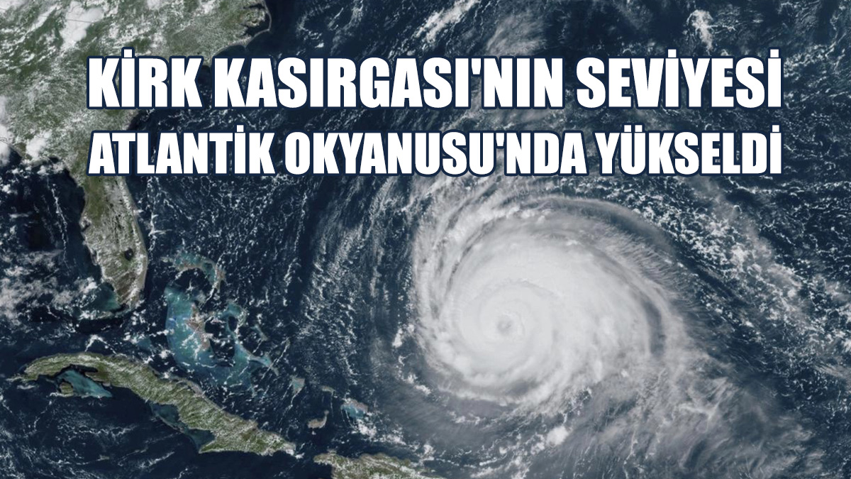 Kasırganın Seviyesi Kategori 3'e Yükseldi
