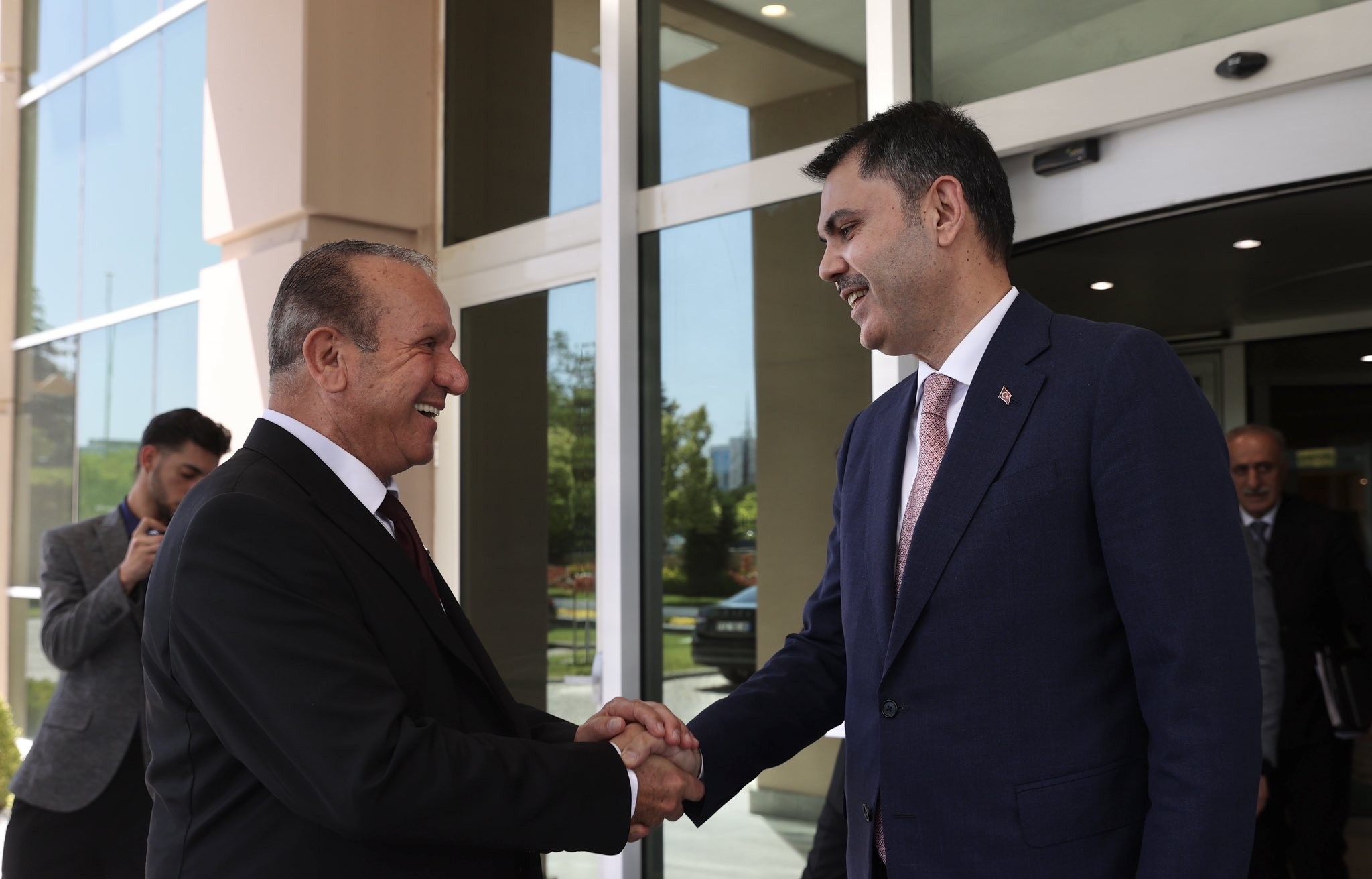 Fikri Ataoğlu, Nuri Ersoy ve Murat Kurum ile görüştü