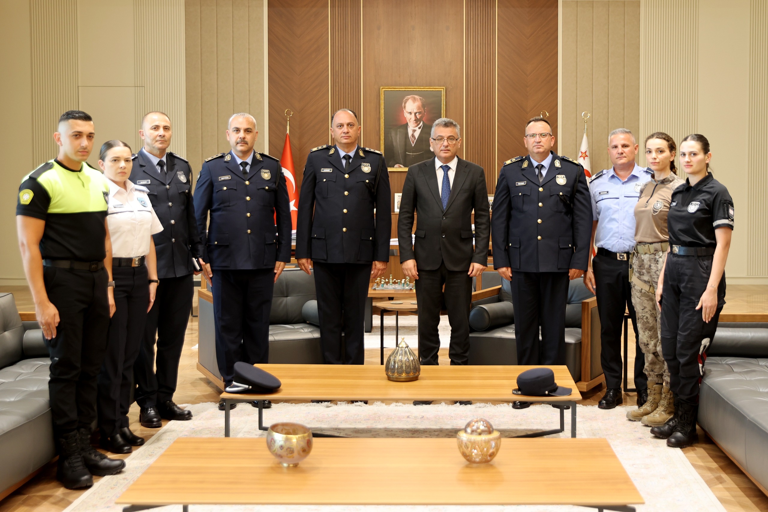 Erhürman: Polis Teşkilatı’nın varlığı toplumda büyük bir güven kaynağıdır