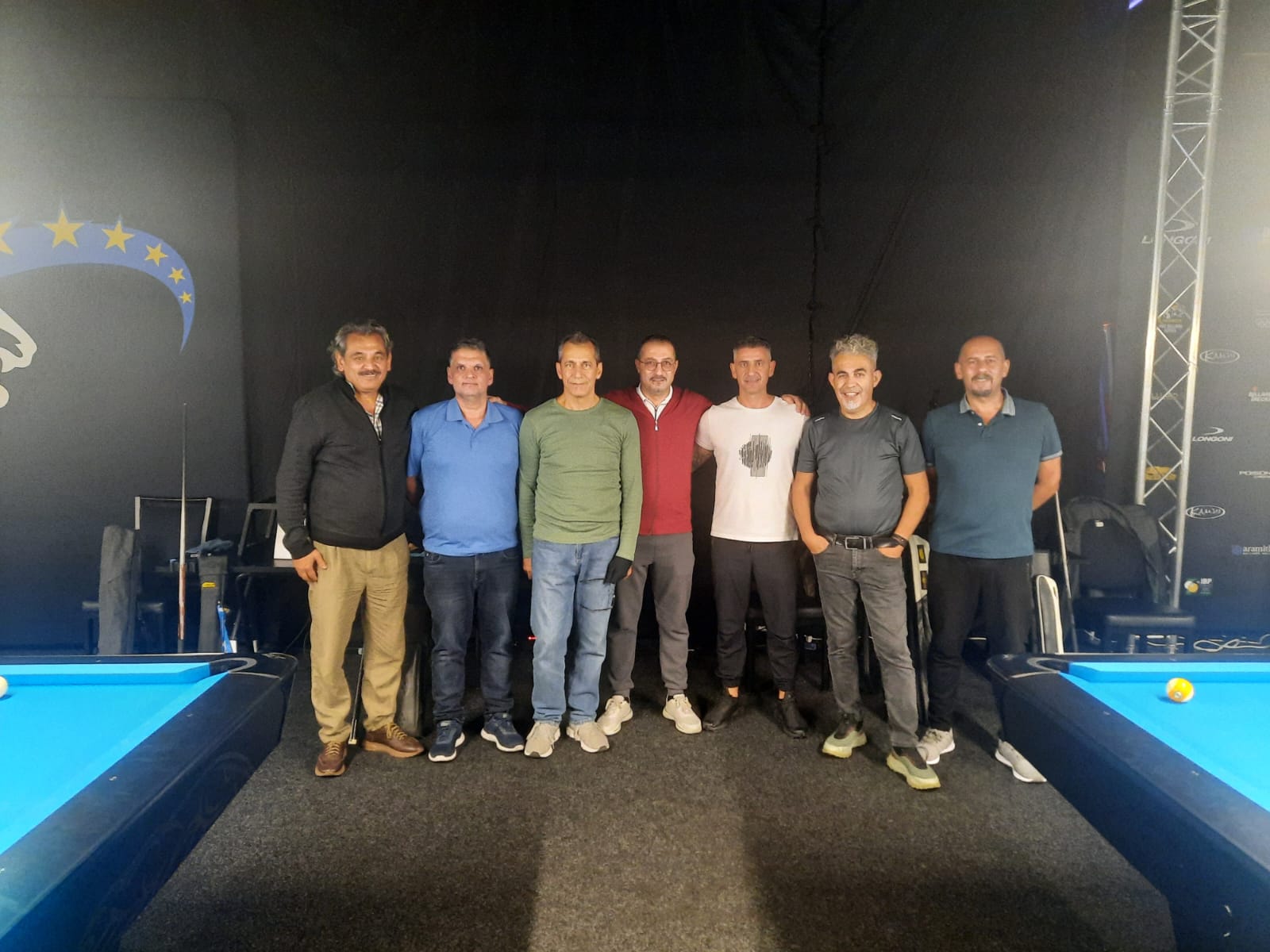 Bilardo Federasyonu sporcuları Avrupa arenasında