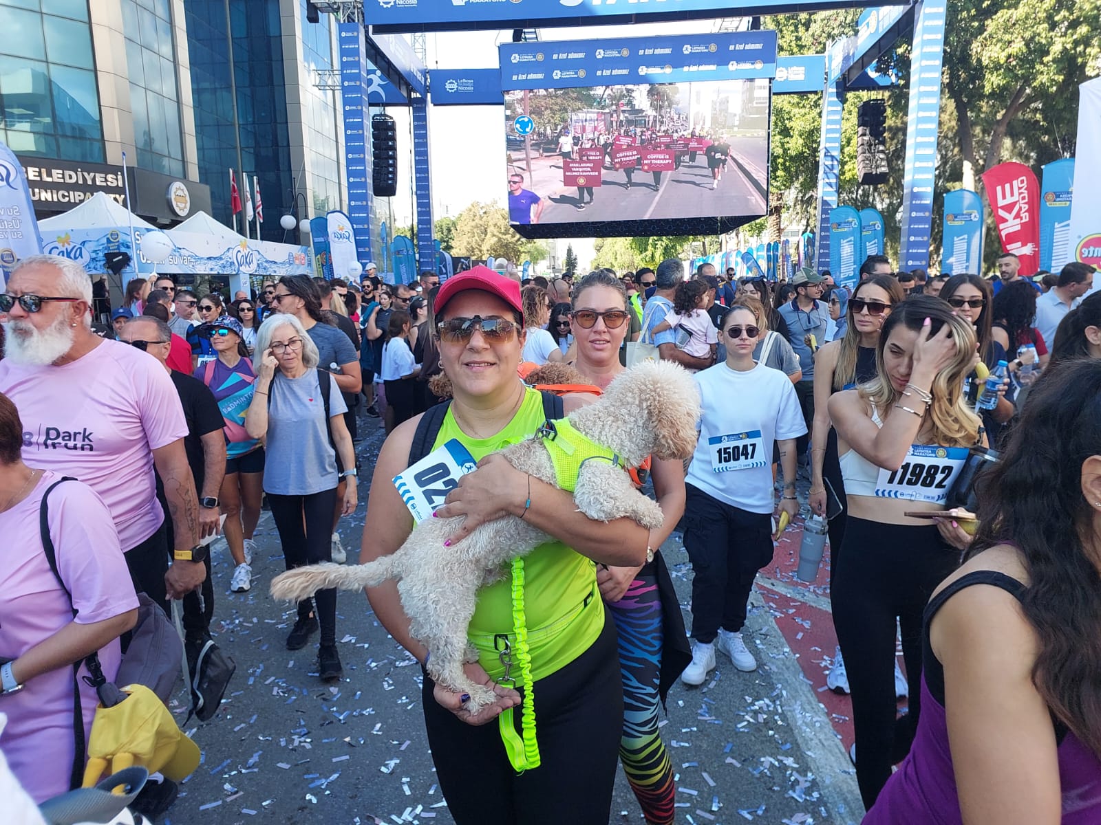 Lefkoşa Maratonu’nda Halk Koşusu da yapıldı