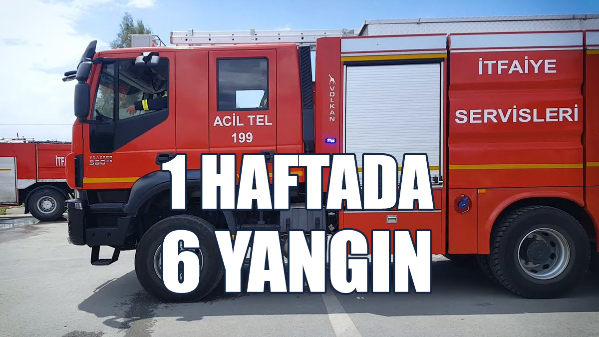 Haftalık İtfaiye Raporu...