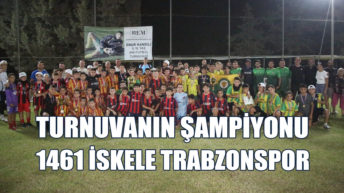 Onur Kandili Anı Turnuvası Tamamlandı