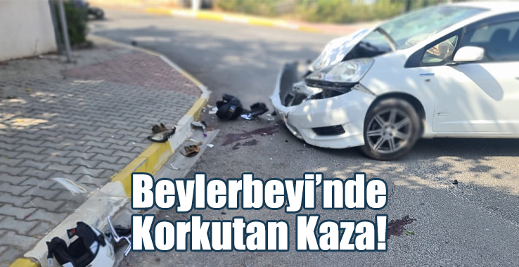Beylerbeyi’nde Korkutan Kaza!