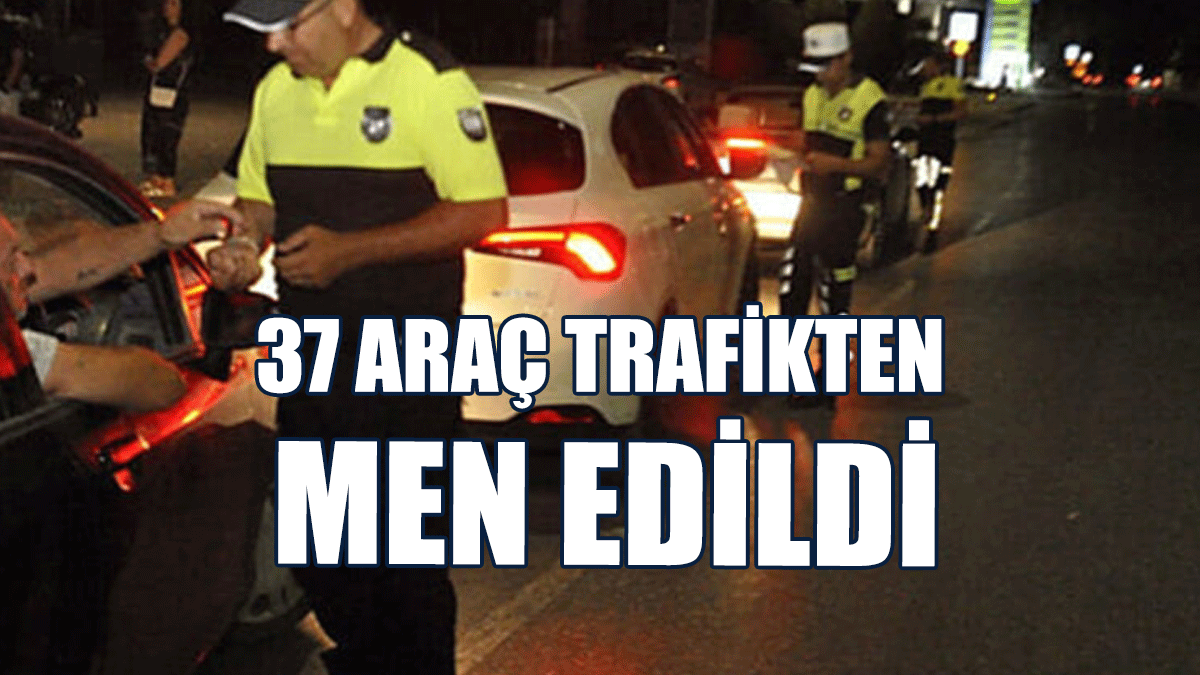 446 Sürücüye Ceza Kesildi