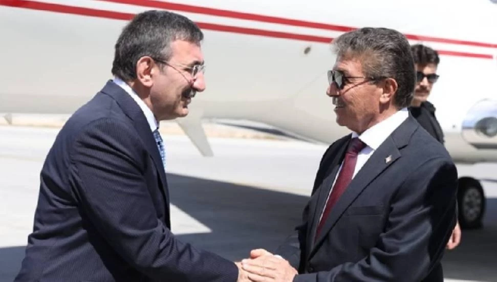 TC Cumhurbaşkanı Yardımcısı Yılmaz KKTC’de