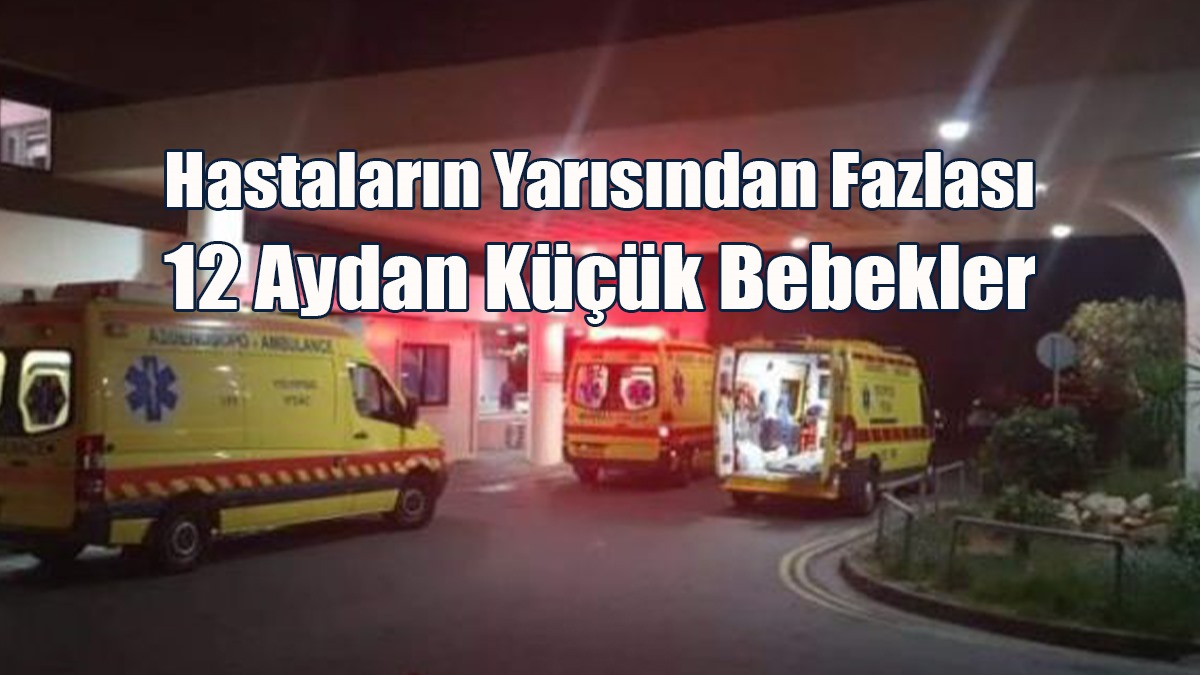 Hastaların Yarısından Fazlası 12 Aydan Küçük Bebekler