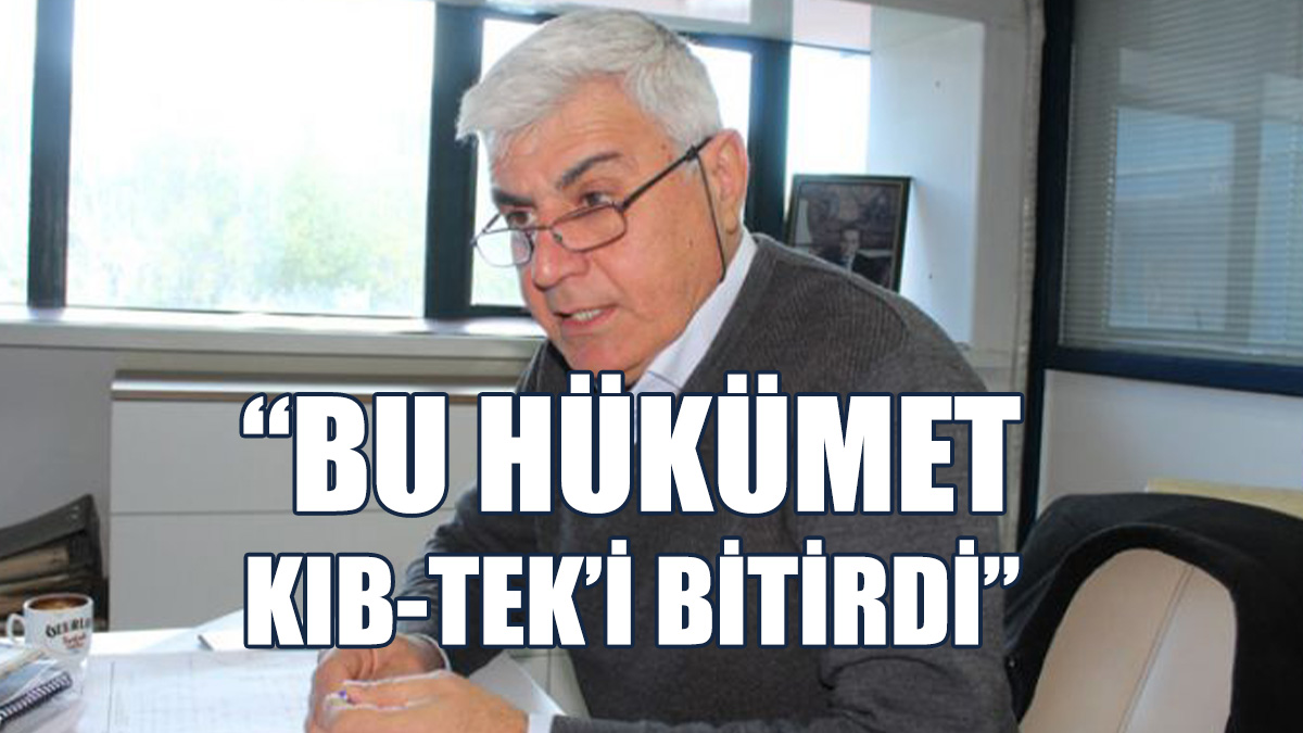 Yarkıner: Ülkemizin Sırtında Gerçekten Kamburlar Var