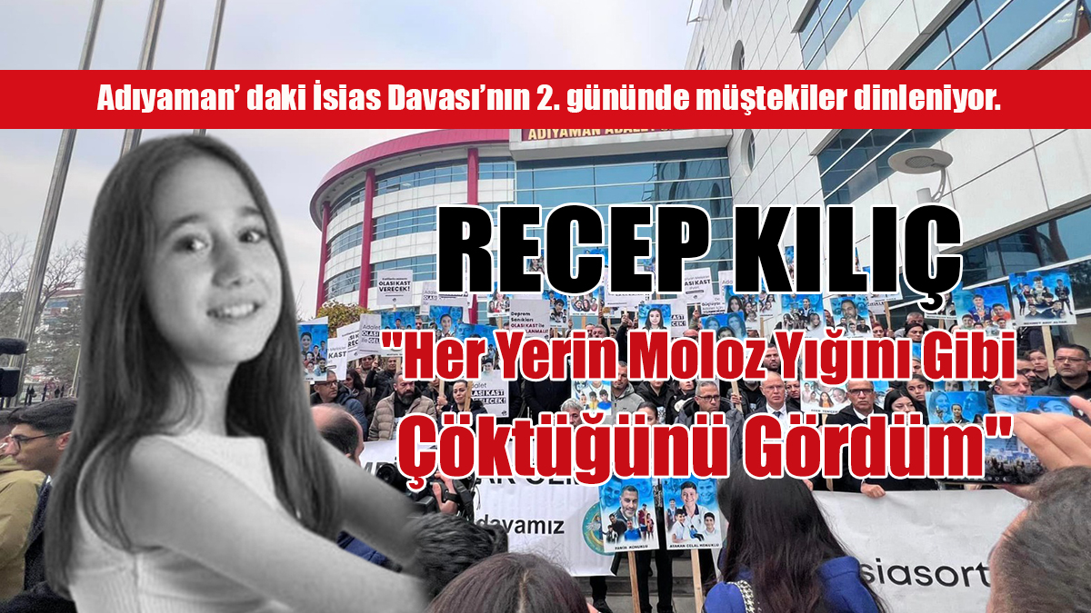 "Her Yerin Moloz Yığını Gibi Çöktüğünü Gördüm"