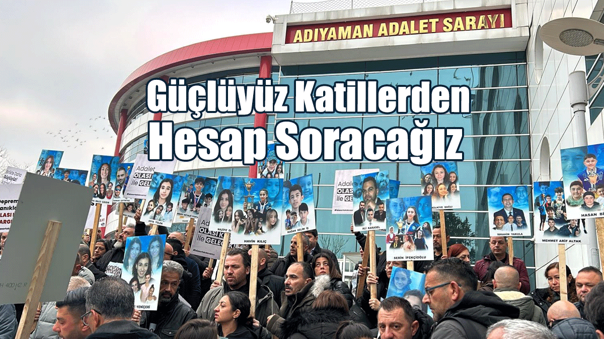 Aileler Adliyeye Önünde