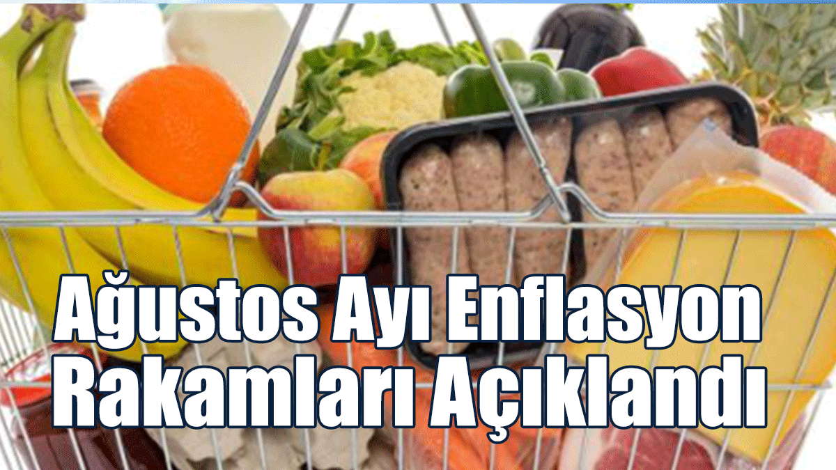 Ağustos Ayı Enflasyon Rakamları Açıklandı