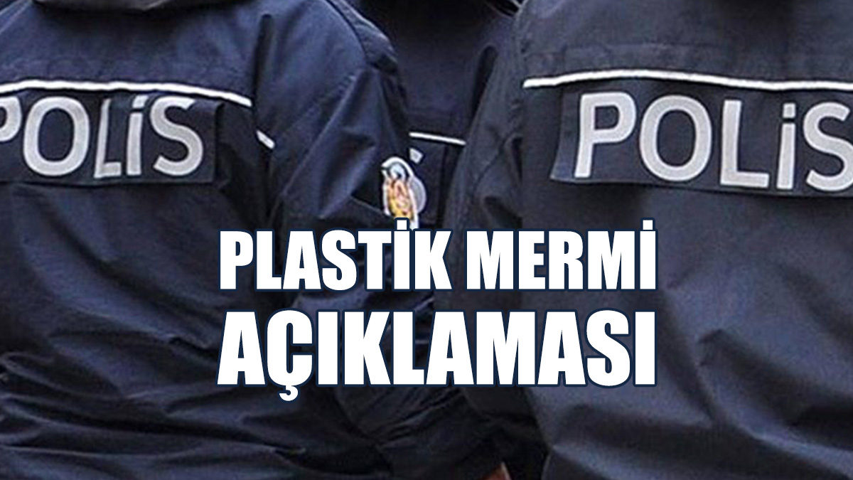 TC Cumhurbaşkanlığı: Emniyet Genel Müdürlüğü’nde Plastik Mermi Bulunmamaktadır