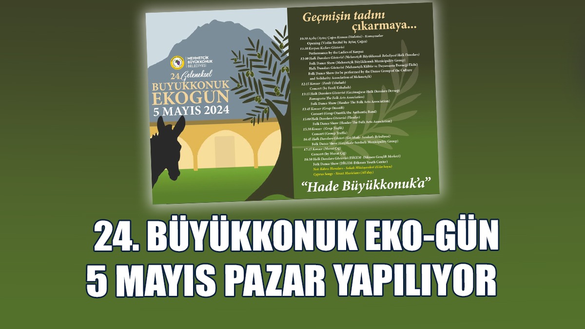 Büyükkonuk Eko Gün Başlıyor