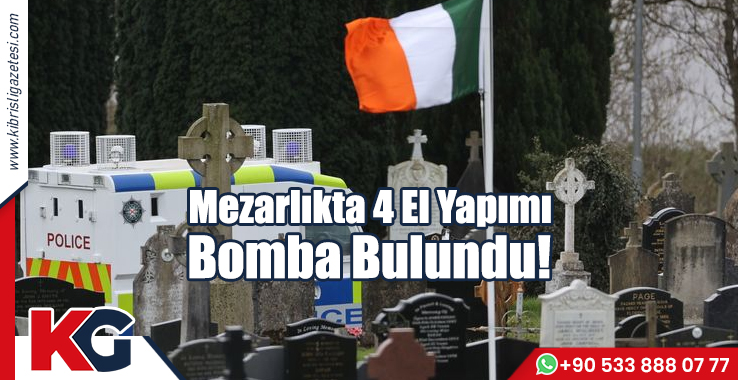 Mezarlıkta 4 El Yapımı Bomba Bulundu!
