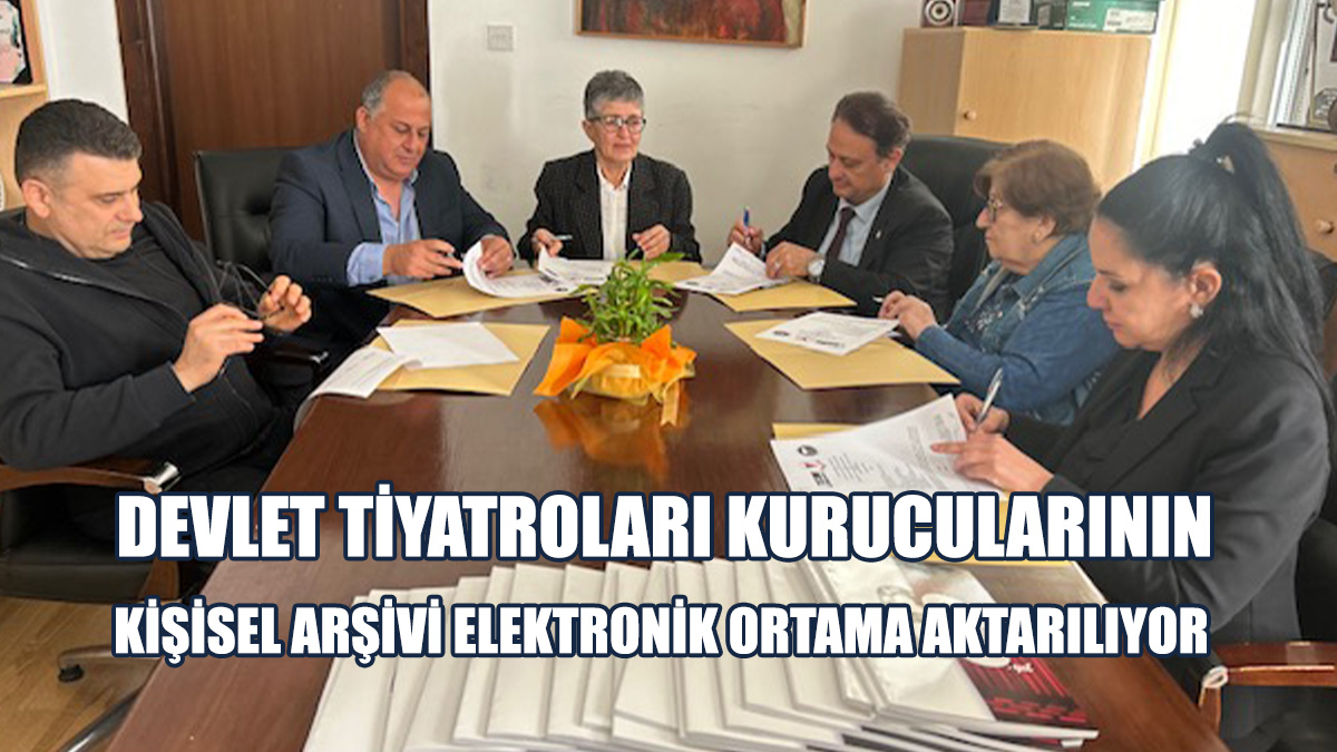 Devlet Tiyatroları Kurucularının Kişisel Arşivi Elektronik Ortama Aktarılıyor