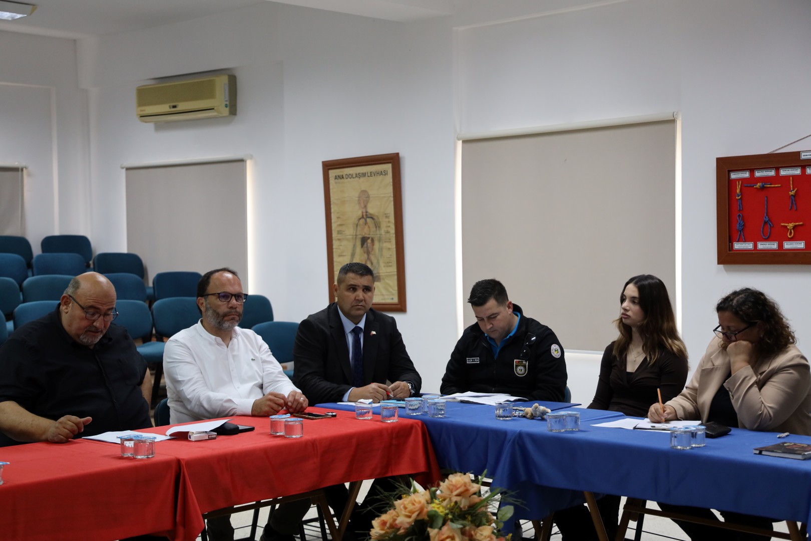 İskele İlçe Emniyet Kurulu yangınla mücadele gündemiyle toplandı