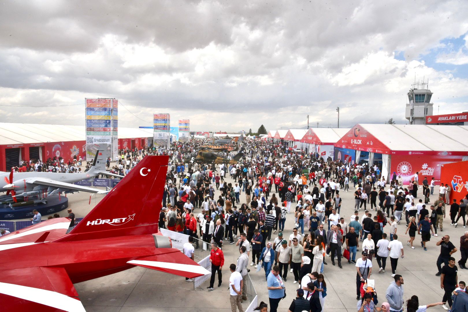 TEKNOFEST KKTC'yi 225 bin kişi ziyaret etti