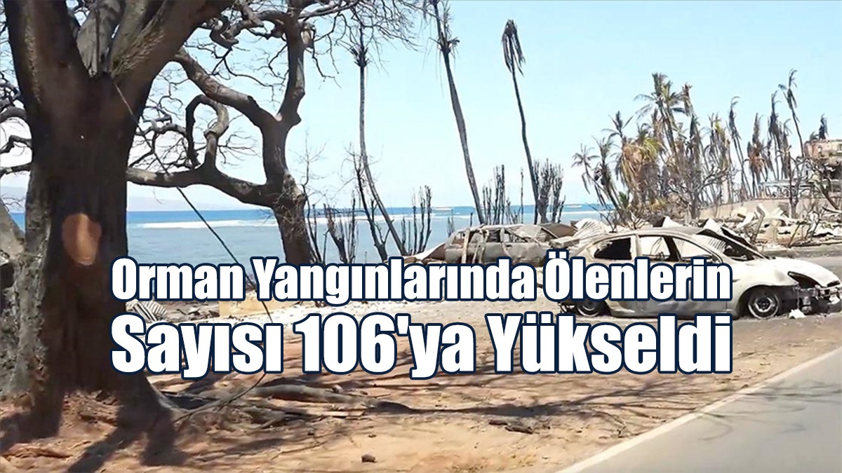 Hawaii'deki Orman Yangınlarında Ölenlerin Sayısı 106'ya Yükseldi
