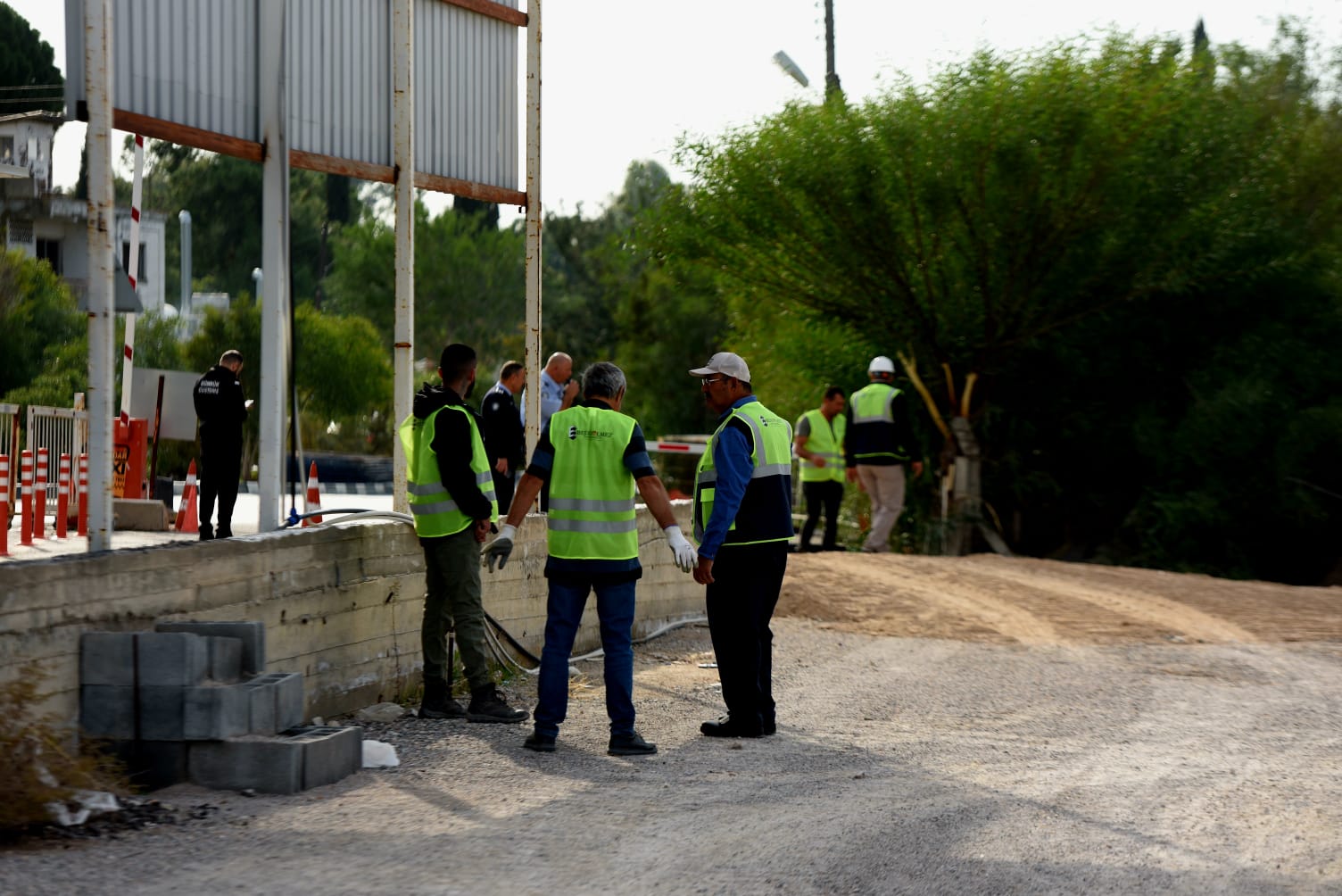 Metehan’da üçüncü şerit için çalışmalar Rum basınına da yansıdı