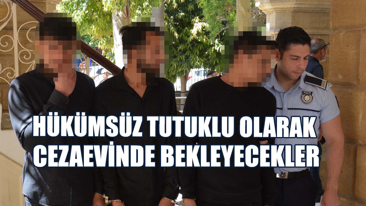 Ülkede Kaçak Yaşam Süren 3 Kişi Mahkemeye Çıkarıldı