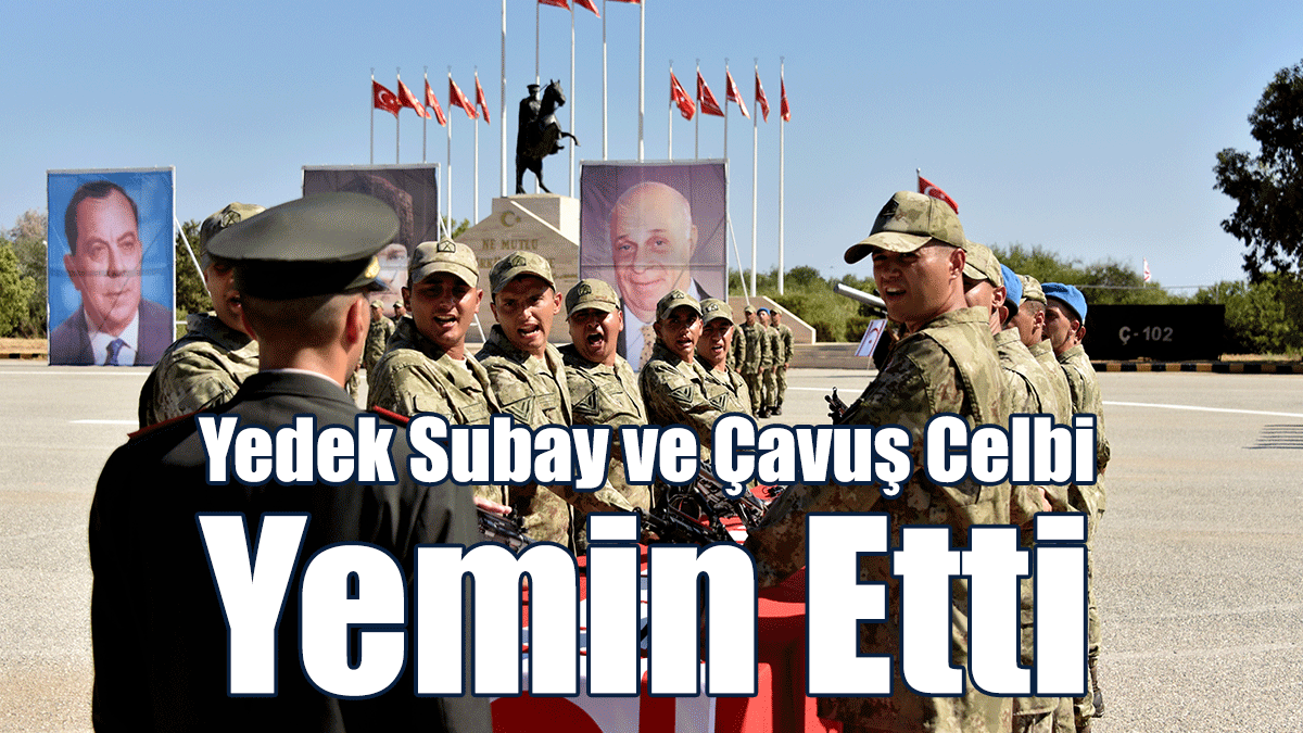 46. Dönem Mesleki Yedek Subay ve Çavuş Celbi Yemin Etti