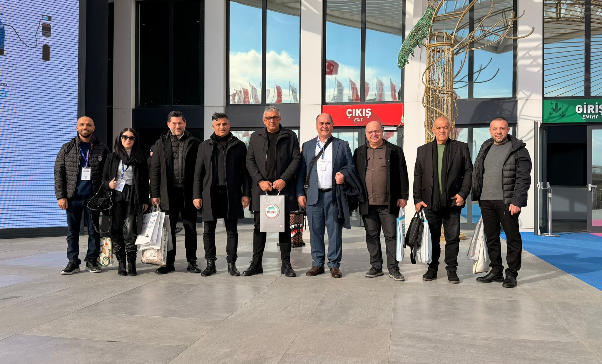 Belediye Başkanları, 13. ATRAX Fuarı’na katıldı