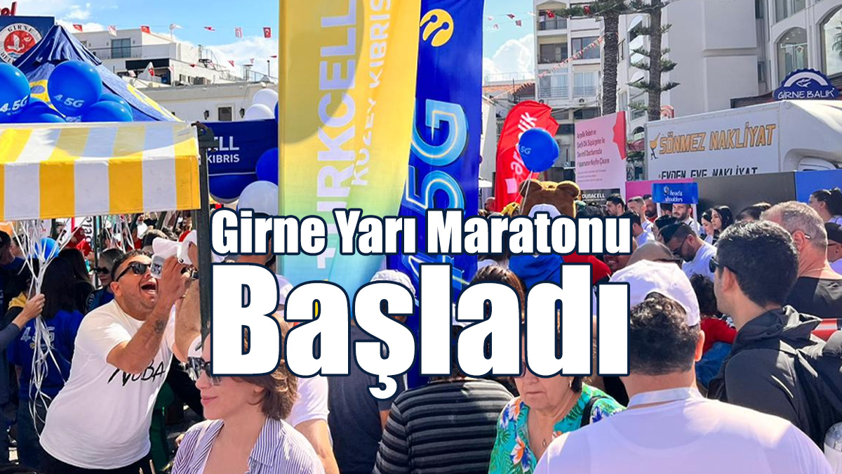 Girne Yarı Maratonu Başladı