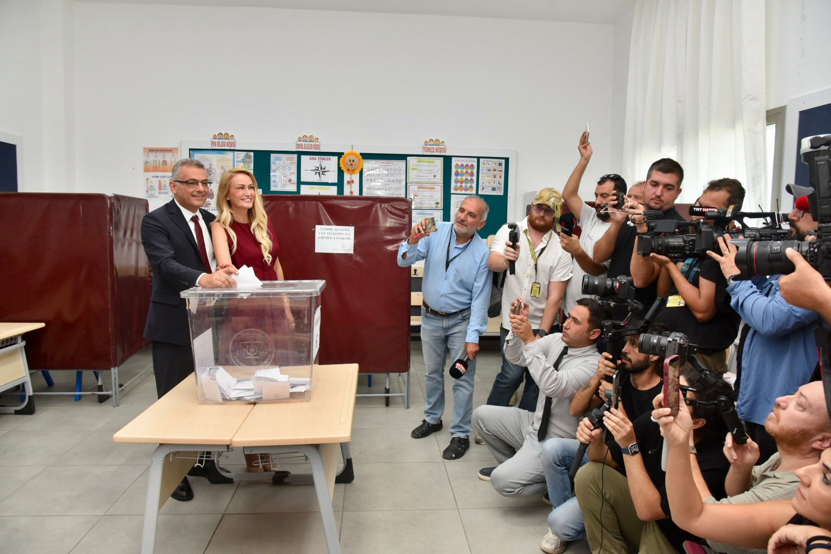 CTP Genel Başkanı Tufan Erhürman oyunu kullandı