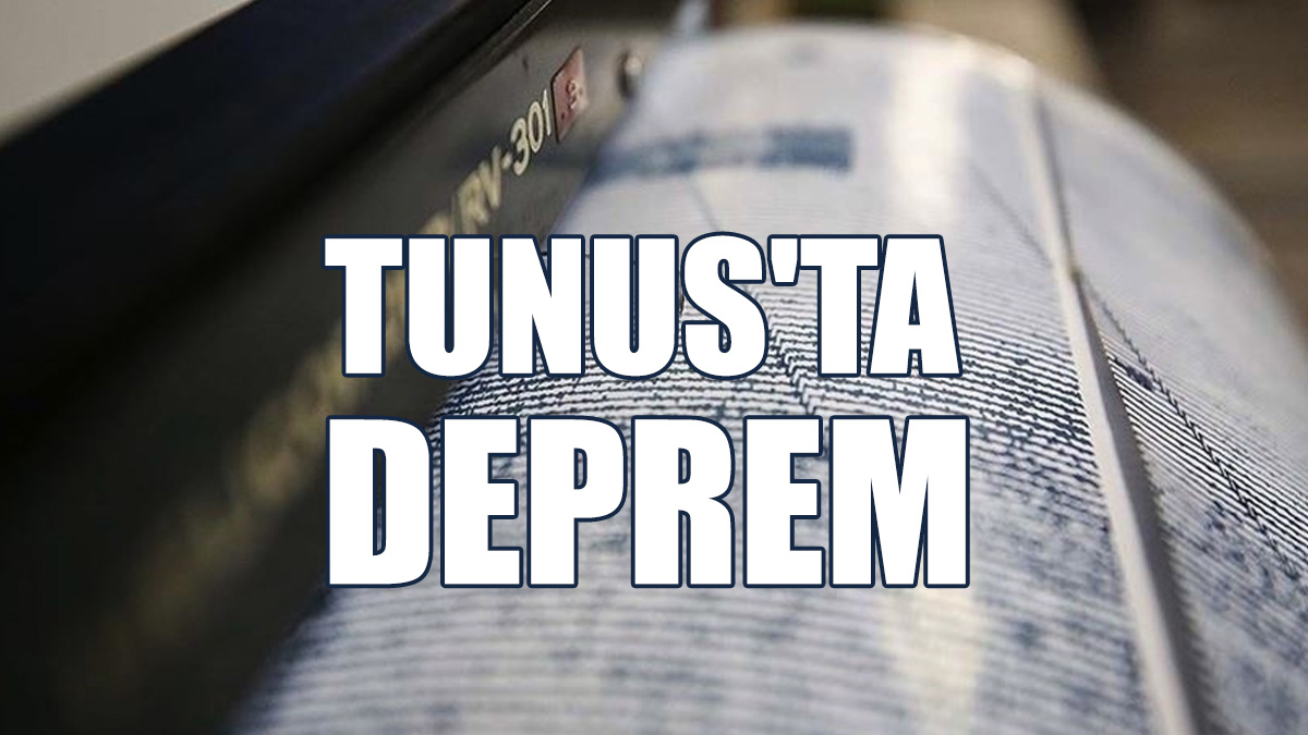 Tunus'ta 4,9 Büyüklüğünde Deprem Oldu