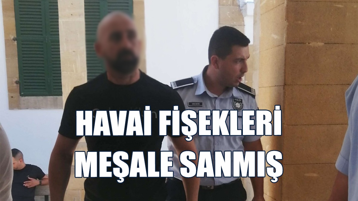 Misafirliğe Gittiği Evde 17 Adet Havai Fişek Patlattı