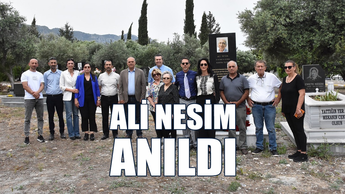 Ali Nesim, Ölüm Yıldönümü Kabri Anıldı