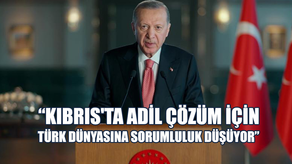 Erdoğan TDT Zirvesi’nde Konuştu