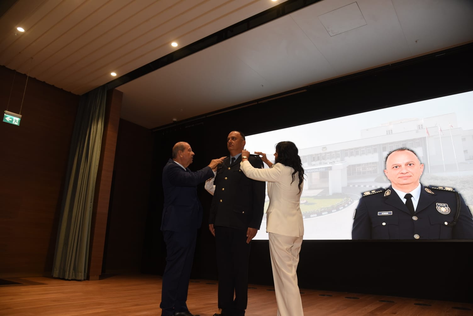 Adalıer’e rütbesi Cumhurbaşkanlığı'nda takdim edildi
