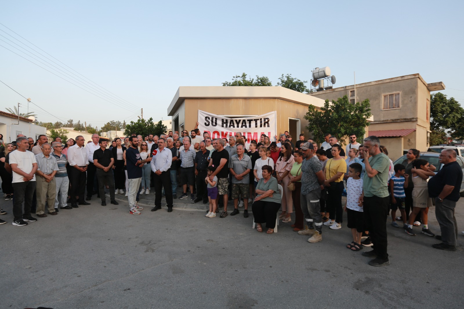 Dikmen halkı meydanda: Halkın suyuna mühür vurulamaz!