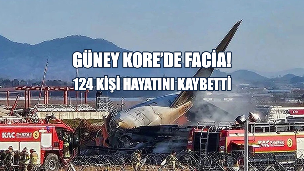Güney Kore'de Uçak Kazası: 124 Kişi Hayatını Kaybetti